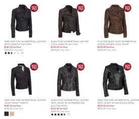 Wilsons Leather秋冬皮革專場海淘攻略 精選服飾2.5折，質感皮裝輕松入手